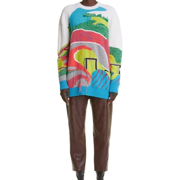 Stella McCartney textured wool blend sweater, NWTs, size 40(IT) - Picture 6 of 9